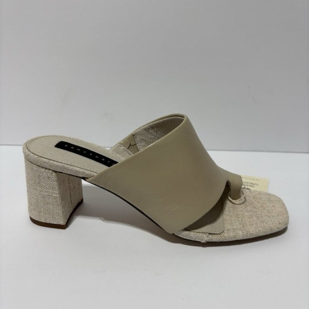 Sanctuary Women’s Brave Heeled Sandals Sand, Size 7 M